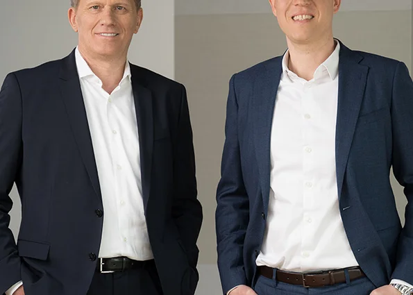 Hans Maier & Andreas Pritschet, Verbandsdirektoren VdW Bayern Porträtbild Hans Maier & Andreas Pritschet, Verbandsdirektoren VdW Bayern
