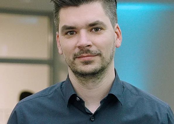 Porträt von Marius Welte, Geschäftsführer der Müller und Welte Metall GmbH.