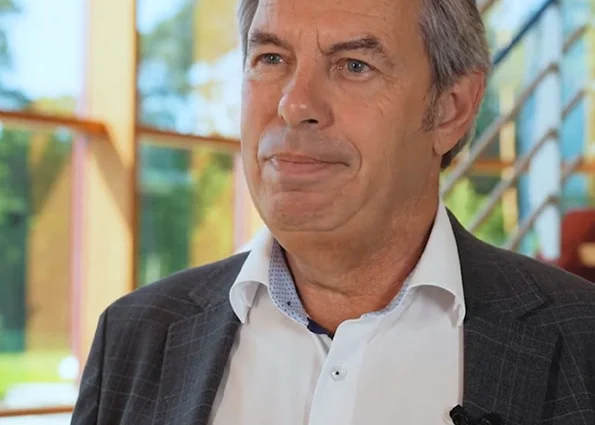 Portrait of Adrie van Eersel, former Managing Director of the Menz & Könecke GmbH.