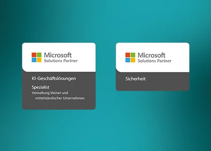 Microsoft Solutions Partner für Sicherheit und KI-Geschäftslösungen mit KMU-Spezialisierung.