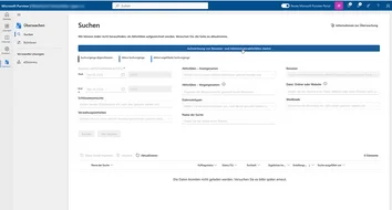 Screenshot von Microsoft-Purview-Portal mit Aufforderung, die Audit-Log-Funktion zu aktivieren