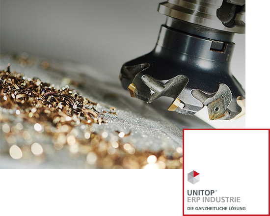 Präzisionsbohrer mit Metallspänen